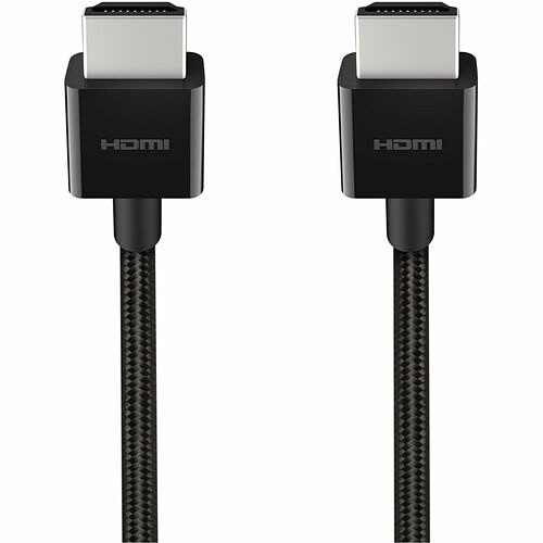 Belkin AV10176BT1M-BLK Cables Belkin 8k Ultra High Speed Hdmi 2.1 Braided Cable - 3.30 Ft Hdmi A/v Cable For Audio/video Device, P Av10176bt1mblk 745883767465