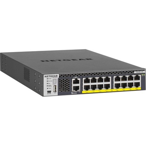 Netgear XSM4316PA-100NES Switches & Bridges Netgear Xsm4316pa Ethernet Switch - 16 Ports - Manageable - 3 Layer Supported - 308.70 W Power Consu Xsm4316pa100nes 606449140958