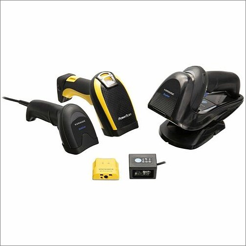 Datalogic PM9501-DPM910RB Bar Code Readers Datalogic Powerscan 9500 Pm9501 Barcode Scanner Kit - Wireless Connectivity - 2d, 1d - Laser - Image Pm9501dpm910rb 