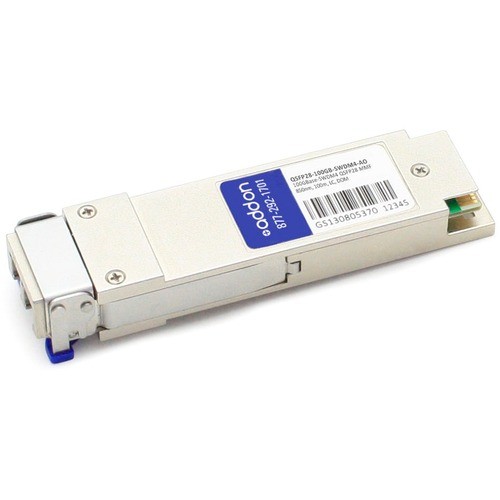 Addon QSFP28-100GB-SWDM4-A Switch Modules Addon Qsfp28 Module - For Data Networking, Optical Network - 1 X Lc 100gbase-swdm4 Network - Optical Qsfp28100gbswdm4a 195285026941
