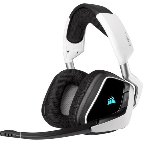 Corsair CA-9011202-NA Headsets/Earsets Corsair Void Rgb Elite Wireless Premium Gaming Headset With 7.1 Surround Sound - White - Stereo - Wi Ca9011202na 999556726673