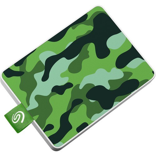 Seagate STJE500407 Hard Drives Seagate One Touch Stje500407 500 Gb Portable Solid State Drive - External - Camo Green - Notebook De 763649139882