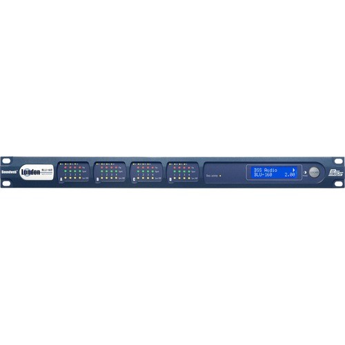 Harman Pro BSSBLU160M-US Uncategorized Bss Blu-160 Signal Processor With Blu Link (bssblu160m-us) Bssblu160mus 