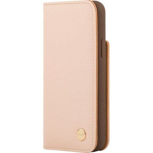 Aevoe 99MO091305 Carrying Cases Moshi Overture Carrying Case (wallet) Apple Iphone 11 Pro Smartphone - Luna Pink - Drop Resistant -  888112002873