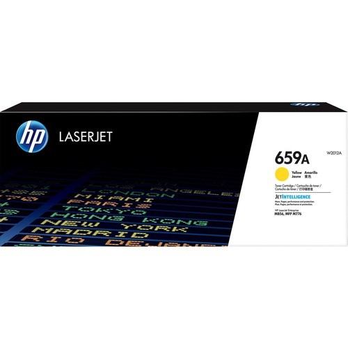 Hp W2012A Toners & Ink Cartridges 659a (w2012a) Yellow Original Laserjet Toner Cartridge 192545711012