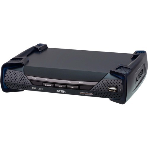 Aten KE9952R KVM Consoles/Extenders Aten 4k Displayport Single Display Kvm Over Ip Receiver With Poe - 1 Local User(s) - 4k - 3840 X 216 672792010484