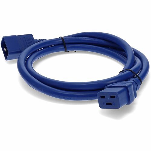 Addon ADD-C192C2012AWG3FTB Power Cords Addon Power Extension Cord - For Computer - 120 V Ac, 230 V Ac10 A - Blue - 3 Ft Cord Length - 1 (ad Addc192c2012awg3ftb 821456439981