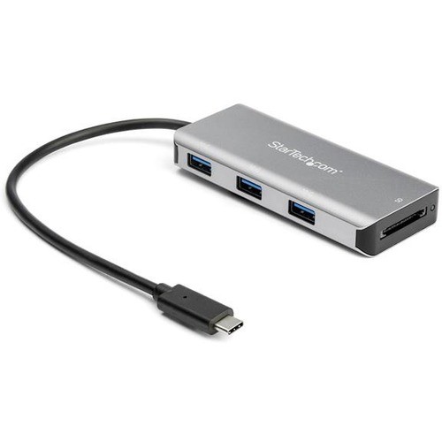 Startech HB31C3ASDMB USB/Firewire Adapters 3-port Usb-c Hub With Sd Card Reader - 10gbps - 3x Usb-a 997251011667