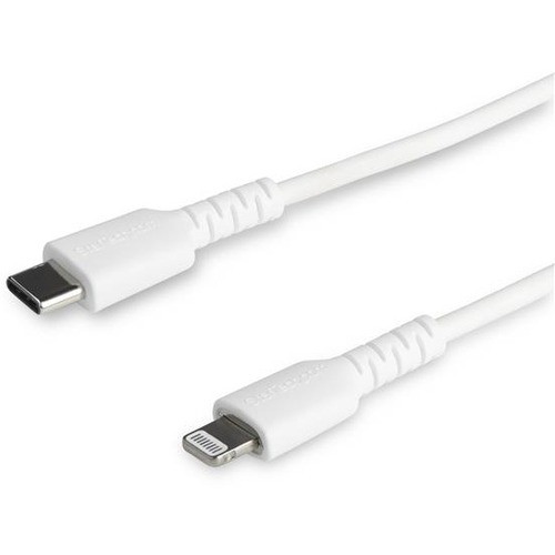 Startech RUSBCLTMM1MW Cables 1 M (3.3 Ft.) Usb C To Lightning Cable - Apple Mfi Certified - White 065030882279