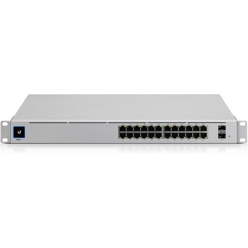 Ubiquiti USW-PRO-24-POE Switches & Bridges Ubiquiti Usw-pro-24-poe Layer 3 Switch - 24 Ports - Manageable - 3 Layer Supported - Modular - Optic Uswpro24poe 817882027649