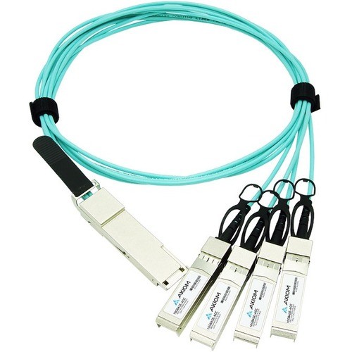 Axiom Memory QSFP-4X10G-AOC15M-AX Cables 40gbase-aoc Qsfp+ To 4 Sfp+ Active Optical Cable Cisco Compatible, 15m Qsfp4x10gaoc15max 841280189418