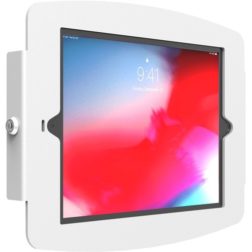 Maclocks 102IPDSW Mounting Kits Compulocks Ipad 10.2" Space Enclosure Wall Mount White - High-grade Aluminum Enclosure, Conceals Cha 819472022492