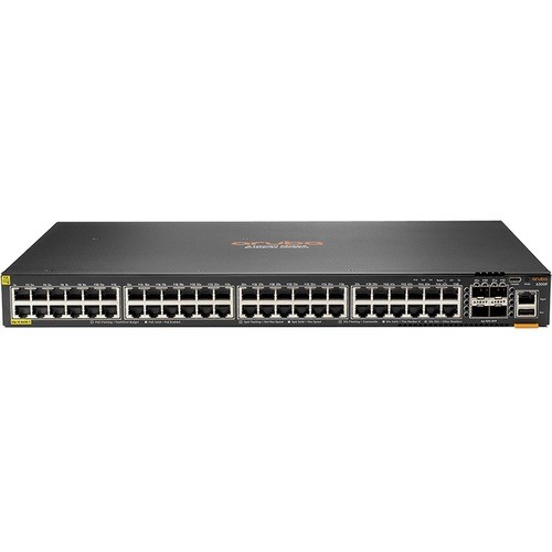 Aruba Networks JL665A#ABA Switches & Bridges Hpe 6300f 48-port 1gbe Class 4 Poe And 4-port Sfp56 Switch - 48 Ports - Manageable - 3 Layer Support Jl665aaba 190017340296