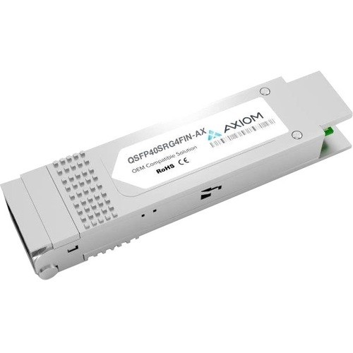 Axiom Memory QSFP40SRG4FIN-AX Switch Modules 40gbase-sr4 Qsfp+ Transceiver - Qsfp40srg4fin-ax Qsfp40srg4finax 841280190049