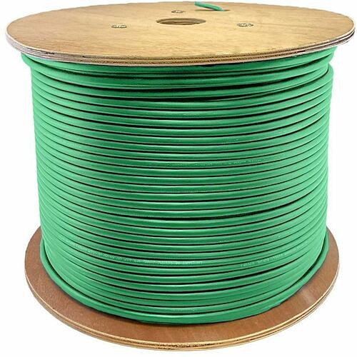 Addon ADD-CAT6BULK1KSP-GN Cables Addon 1000ft Non-terminated Green Cat6 Stp Plenum Rated Copper Patch Cable - 1000 Ft Category 6 Netw Addcat6bulk1kspgn 821456221999
