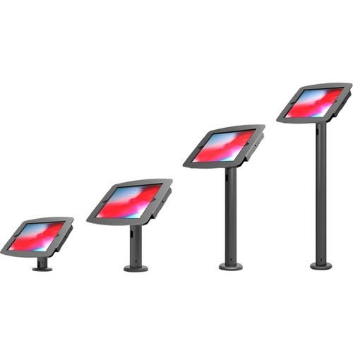 Maclocks TCDP01102IPDSB Mounting Kits Compulocks Ipad 10.2" Space Enclosure Tilting Stand 8" Black - High Grade Aluminum Enclosure, Quick  819472022331