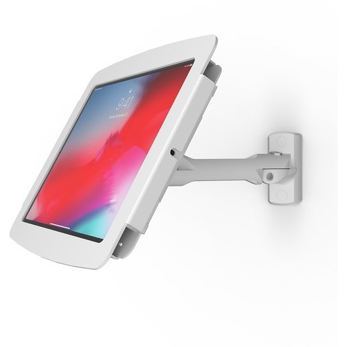 Maclocks 827W102IPDSW Mounting Kits Compulocks Ipad 10.2" Space Enclosure Swing Wall Mount White - High Grade Aluminum Enclosure, Concea 819472026810