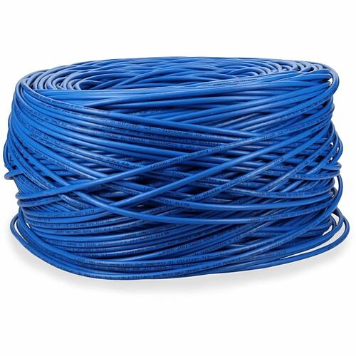 Addon ADD-CAT6BULK1KP-BE Cables Addon 1000ft Non-terminated Blue Cat6 Utp Plenum Rated Copper Patch Cable - 1000 Ft Category 6 Netwo Addcat6bulk1kpbe 821456044048