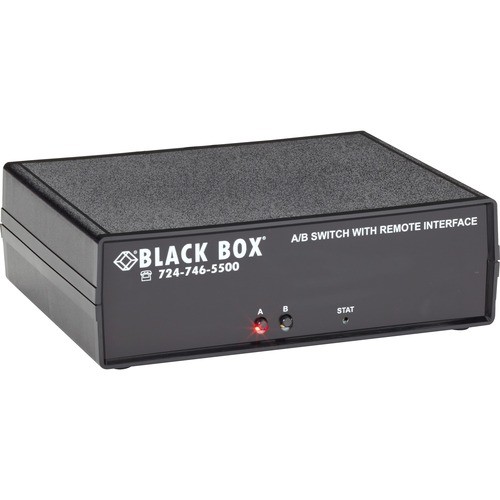Black Box SW1043A-MM Serial/Parallel Switchboxes Black Box Fiber Optic A/b Switch - Latching, Sc Multimode Remote Control, Dry Contact - Taa Complian Sw1043amm 