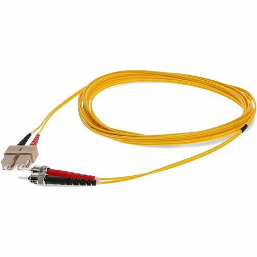 Addon ADD-ST-SC-5M6MMF-YW Cables Addon 5m Sc (male) To St (male) Yellow Om1 Duplex Fiber Ofnr (riser-rated) Patch Cable - 16.40 Ft Fi Addstsc5m6mmfyw 821456459736