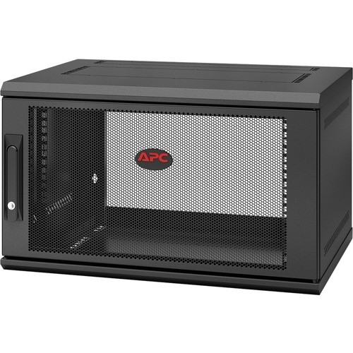Apc Schneider AR106SH4 Rack Equipment Netshelter Wx 6u Single Hinged Wall-mount Enclosure 400mm Deep 731304402671