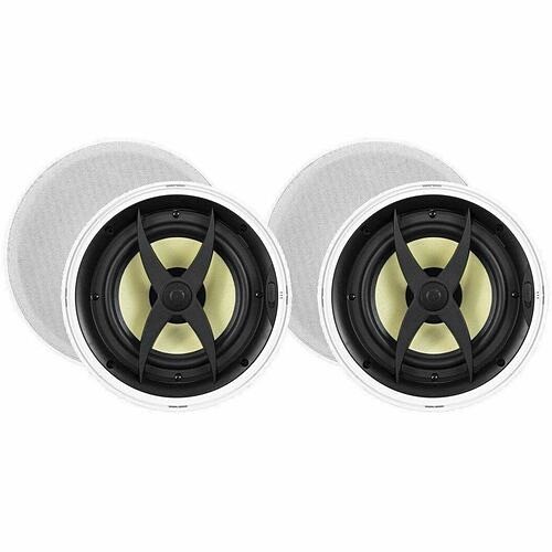 Monoprice 34707 Car Speakers Monoprice Caliber 34707 Speaker - 80 W Rms - 160 W Pmpo - 2-way - 2 Pack - 49 Hz To 20 Khz - 8 Ohm - 889028098950