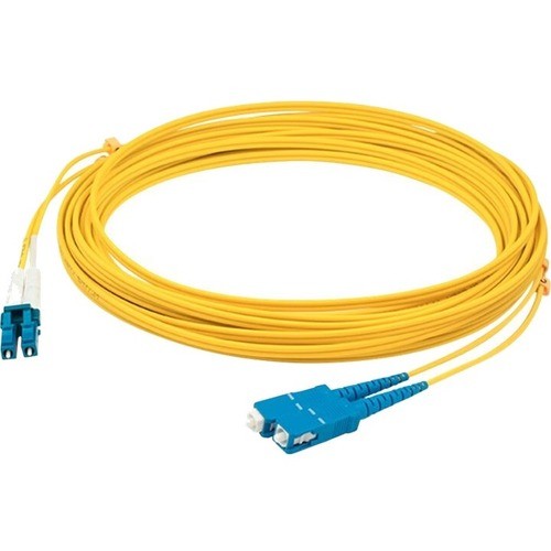 Addon ADD-SC-LC-1M5OM4P-YW Cables Addon Fiber Optic Duplex Patch Network Cable - 3.28 Ft Fiber Optic Network Cable For Transceiver, Ne Addsclc1m5om4pyw 821456460954