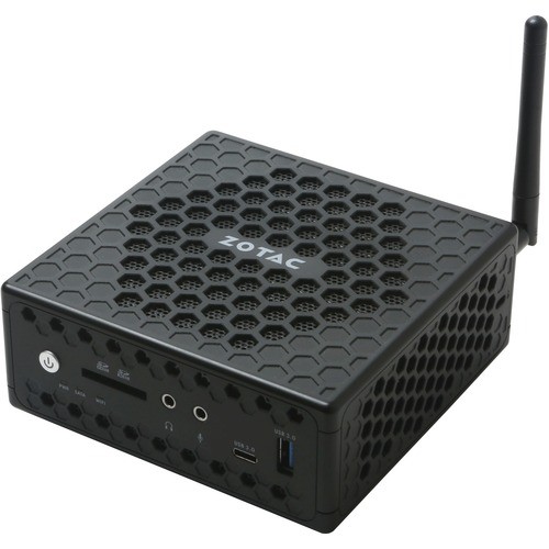Zotac ZBOX-CI329NANO-U-W2C Computers Zotac Zbox Nano Ci329 Desktop Computer - Intel Celeron N4100 1.10 Ghz - 4 Gb Ram Ddr4 Sdram - 64 Gb  Zboxci329nanouw2c 810012081016