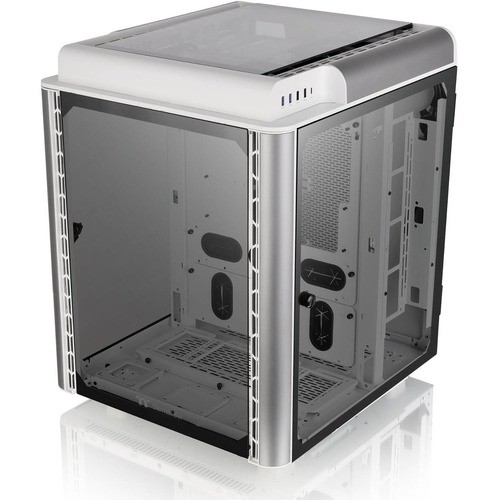 Thermaltake CA-1P6-00F6WN-00 Computer Cases Thermaltake Level 20 Ht Snow Edition Gaming Computer Case - Full-tower - White - Spcc, Tempered Glas Ca1p600f6wn00 995476861593