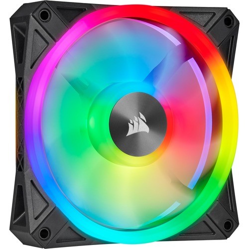 Corsair CO-9050097-WW Processor/Case Fans Corsair Icue Ql120 Rgb 120mm Pwm Single Fan - 1 Pack - 1 X 120 Mm - 41.8 Cfm - 26 Db(a) Noise - Hydr Co9050097ww 840006611677