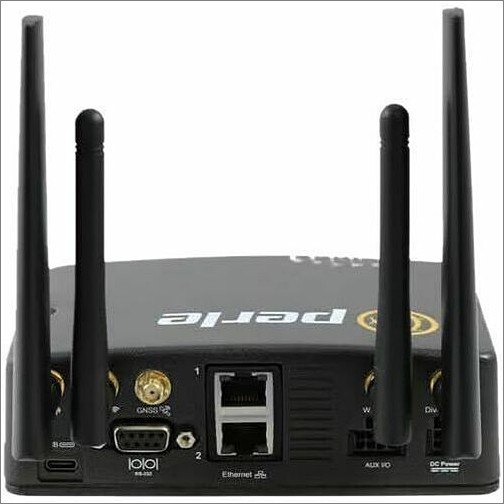 Perle Systems 08000449 Wireless Routers Perle Irg5521+ Wi-fi 5 Ieee 802.11ac 2 Sim Cellular, Ethernet Modem/wireless Router - 4g - Lte 2100, 0734660004497