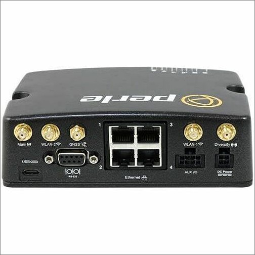 Perle Systems 08000104 Wireless Routers Perle Irg5541+ Wi-fi 5 Ieee 802.11ac 2 Sim Cellular, Ethernet Wireless Router - 4g - Lte 2100, Lte 1 0734660001045