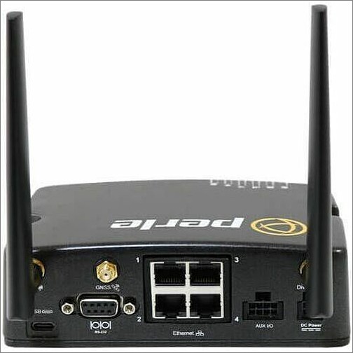 Perle Systems 08000274 Wireless Routers Perle Irg5540 2 Sim Cellular, Ethernet Wireless Router - 4g - Lte 2100, Lte 1900, Lte 1800, Lte 850, 0734660002745