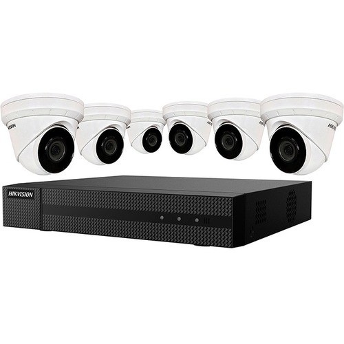 Hikvision Usa EKI-K82T46 Surveillance Systems Hikvision 4k Value Express Kits - Network Video Recorder, Camera - 2560 X 1440 Camera Resolution - H Ekik82t46 842571127171