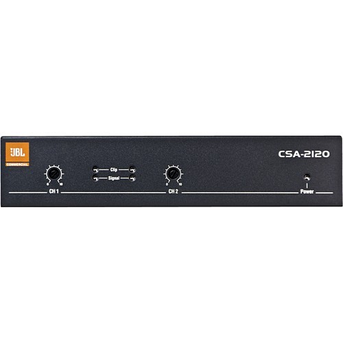 Jbl CSA2120R A/V Receivers & Amplifiers Jbl Commercial Csa-2120 Amplifier - 240 W Rms - 2 Channel - Black - 1 Khz - 50 W (csa2120r) 