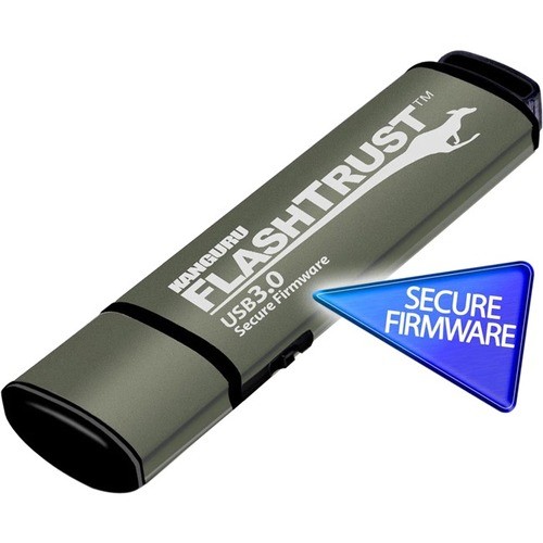Istorage_kanguru WP-KFT3-256G Flash Drives Kanguru Flashtrust Secure Firmware Usb 3.0 Flash Drive - 256 Gb - Usb 3.0 - 2048-bit Rsa - 3 Year Wa Wpkft3256g 705110113991