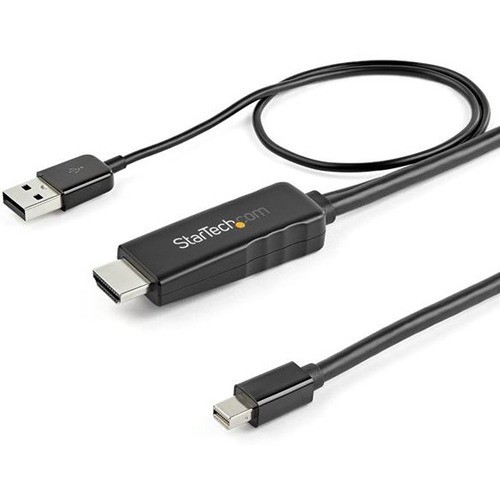 Startech HD2MDPMM1M Cables 3.3 Ft. (1 M) Hdmi To Mini Displayport Cable - 4k 30hz 065030887557