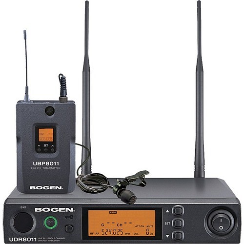 Bogen UHF8011BP Wireless Microphone Systems Bogen Uhf Wireless Body-pack Microphone System - 534 Mhz To 570 Mhz Operating Frequency - 100 Hz To  