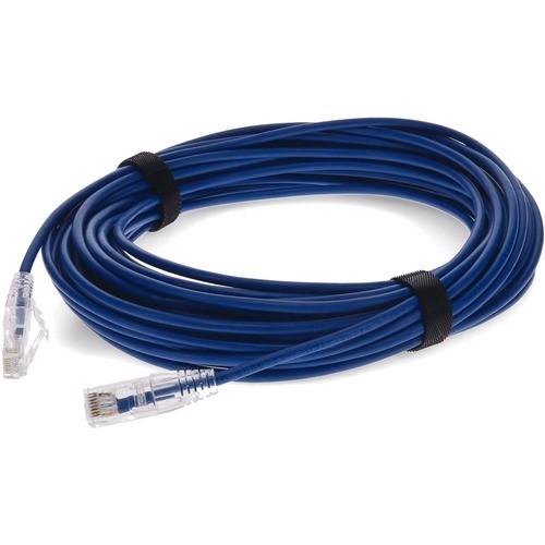 Addon ADD-16FSLCAT6-BE Cables Addon 16ft Blue Cat 6 Slim Pvc Ethernet Cable Snagless Clear-claw Rj-45 M/m - 16 Ft Category 6 Netwo Add16fslcat6be 821456514985