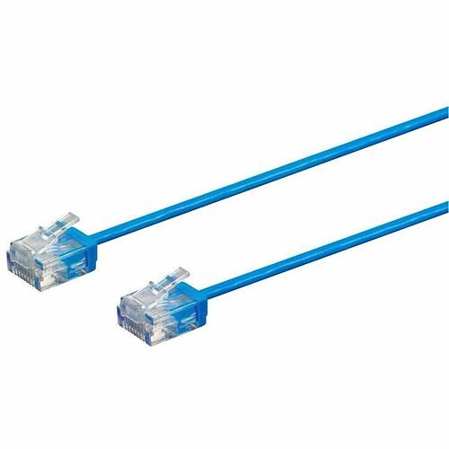 Monoprice 34256 Cables Monoprice Micro Slimrun Patch Utp Category 6 Network Cable - 7 Ft Category 6 Network Cable For Netwo 889028094396