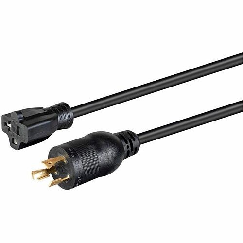 Monoprice 35062 Power Cords Monoprice Standard Power Cord - 12 Gauge - 125 V / 20 A - Black - 2 Ft Cord Length - Nema L5-20p / N 889028102503