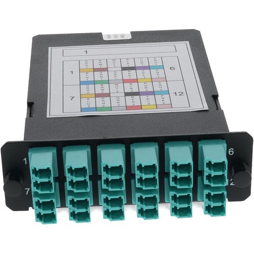 Addon ADD-4BC124MPA12LCDM4 Patch Panels Addon 4-bay Cassette           Cabl - 24-fiber Mpo In/12xlc Out Om4 (add-4bc124mpa12lcdm4) Add4bc124mpa12lcdm4 821456525189