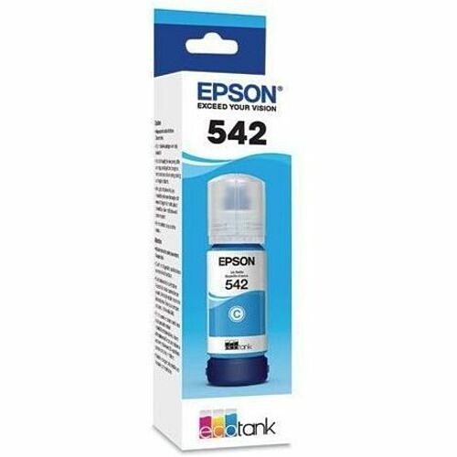 Epson T542220-S Ink Tanks & Bottles Epson T542 Ink Refill Kit - Inkjet - Pigment Cyan - Ultra High Yield - 1 Pack (t542220-s) T542220s 010343952416