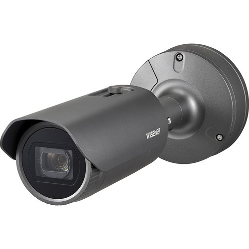 Wisenet XNO-6120R/LPR Surveillance/Network Cameras Wisenet Xno-6120r 2 Megapixel Outdoor Hd Network Camera - Bullet - 229.66 Ft Night Vision - H.265, H Xno6120rlpr 849688013236