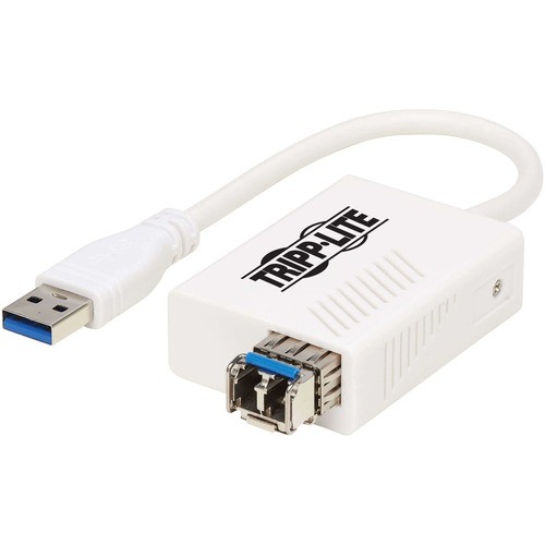 Eaton U336-MMF-1G-LC Network Cards Tripp Lite By Eaton Usb 3.0 Multimode Fiber Optic Transceiver Ethernet Adapter, 10/100/1000 Mbps, 13 U336mmf1glc 037332225993