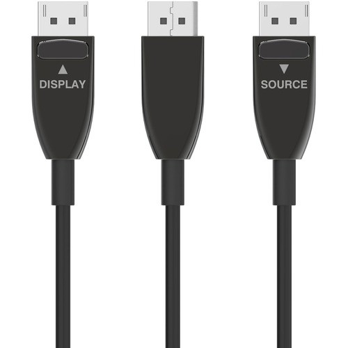 4xem 4XFIBERDPAOC15M Cables 4xem 15m 50ft Active Optical Fiber 1.4 Displayport Cable - 49.21 Ft Fiber Optic A/v Cable For Audio/ 873791009718