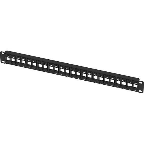 C2g SPKFBU24 Patch Panels Ortronics Techchoice Blank Patch Pannel - 24 Port(s) - 1u High - Black - Rack-mountable (spkfbu24) 662875986355