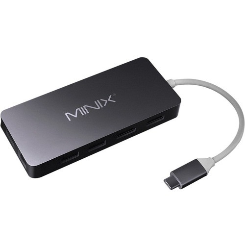 Minix NEO-C-PLUS Docking Stations Minix Neo C Plus Usb-c Multiport Adapter - For Notebook - Usb Type C - 3 X Usb 3.0 - Network (rj-45) Neocplus 