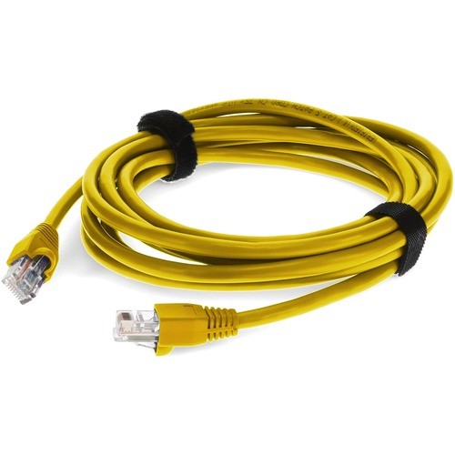 Addon ADD-5FCAT5E-YW Cables Addon 5ft Yellow Cat 5e Pvc Ethernet Cable Snagless Bubble Boot Rj-45 M/m - 5 Ft Category 5e Network Add5fcat5eyw 821456122821