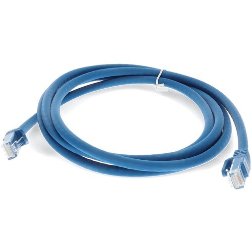 Addon ADD-10FCAT6A-BE Cables Addon 10ft Blue Cat 6a Pvc Ethernet Cable Snagless Bubble Boot Rj-45 M/m - 10 Ft Category 6a Network Add10fcat6abe 821456533078